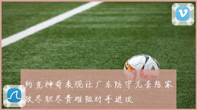 约克神奇表现让广东防守无奈陈家政尽职尽责难阻对手进攻